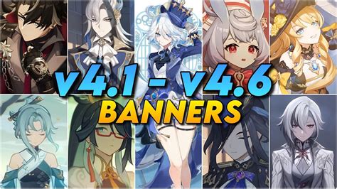 genshin banners 4.6|Genshin Impact 4.6 Banners and Characters